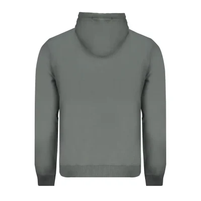 Green Cotton Men Sweater