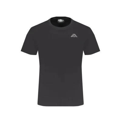 Black Cotton Men's T-Shirt