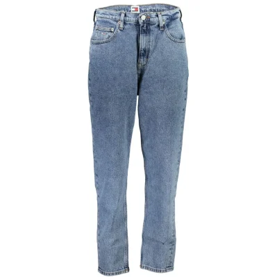 Blue Cotton Women Jeans