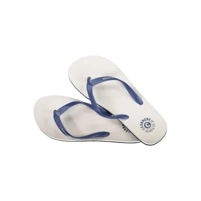 White Polyurethane Men's Slide Sandal