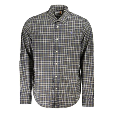 Blu Cotton Men Shirt