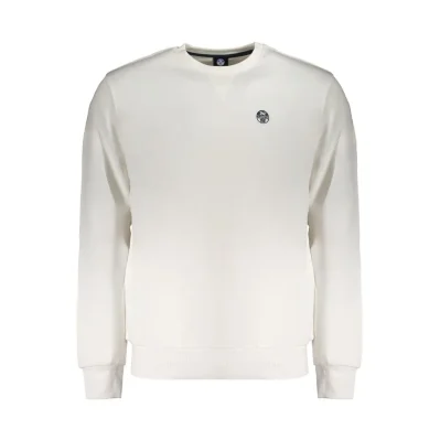 White Cotton Men Sweater