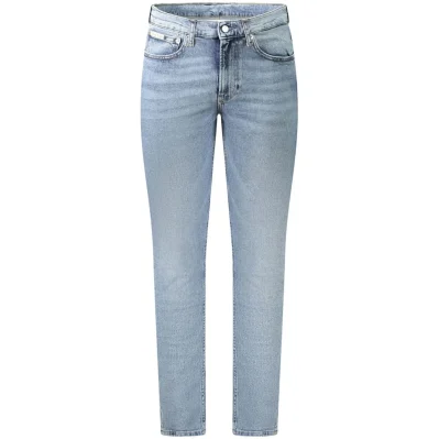 Blue Cotton Men Jeans