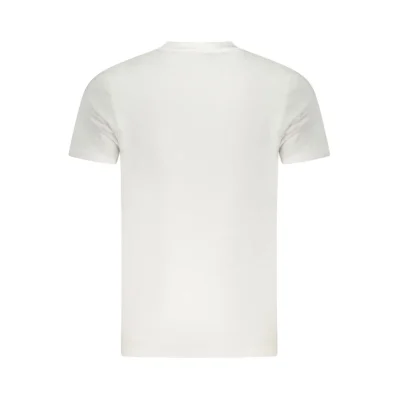 White Cotton Men's T-Shirt