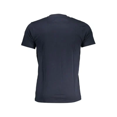 Blu Cotton Men T-Shirt