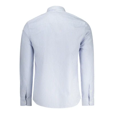 Light Blue Cotton Men Shirt