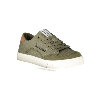 Verde Poliestere Uomo Sneaker