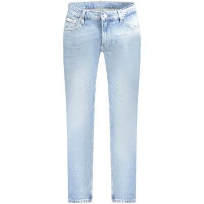 Blue Cotton Men Jeans