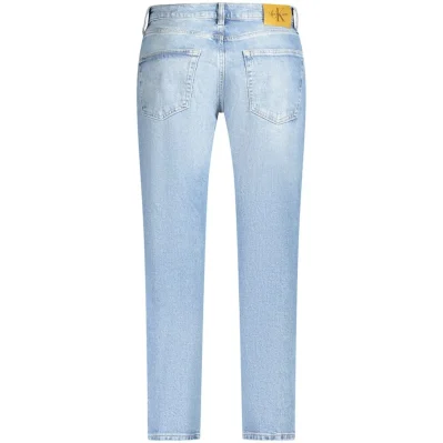 Blue Cotton Men Jeans