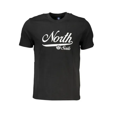 Black Cotton Men's T-Shirt