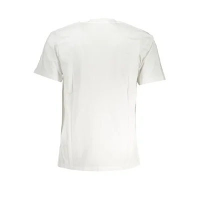 White Cotton Men T-Shirt
