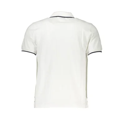 White Cotton Men's Polo Shirt