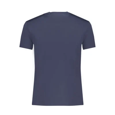 Blue Cotton Men TShirt