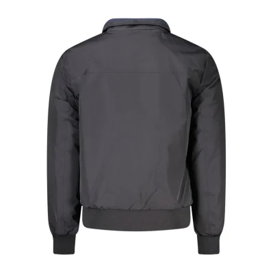 Black Polyamide Men's Jacket