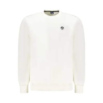 White Cotton Men Sweater
