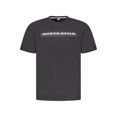 Black Cotton Men TShirt