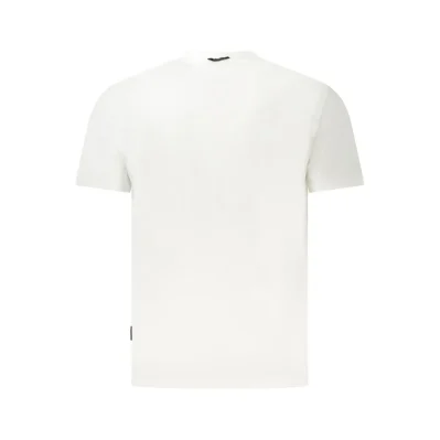 White Cotton Men T-Shirt