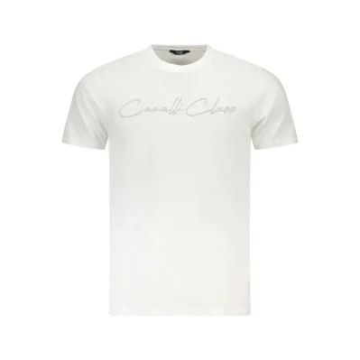 White Cotton Mens TShirt