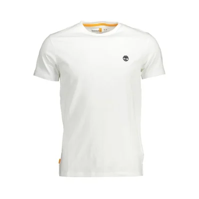 White Organic Cotton Men T-Shirt
