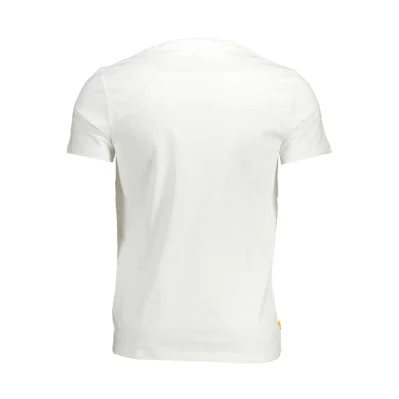 White Organic Cotton Men T-Shirt