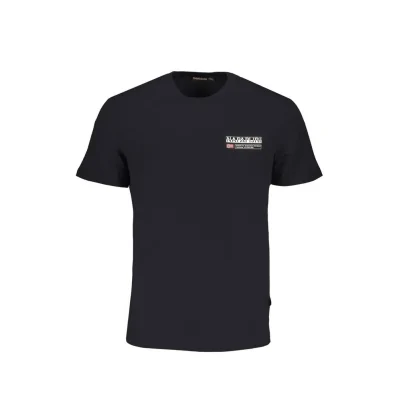 Black Organic Cotton Men T-Shirt