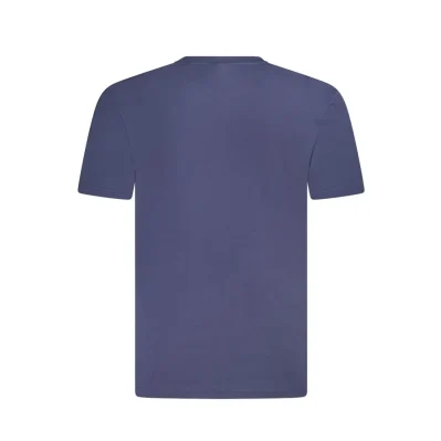 Blu Cotton Men T-Shirt