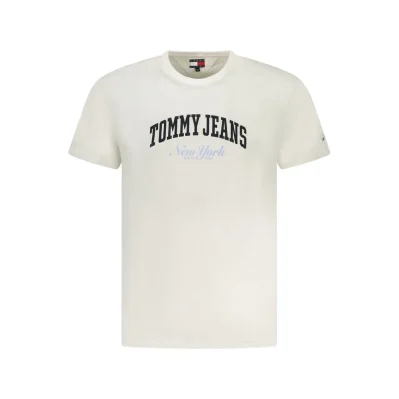 White Cotton Men T-Shirt