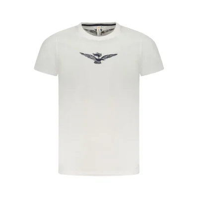 White Cotton Men T-Shirt