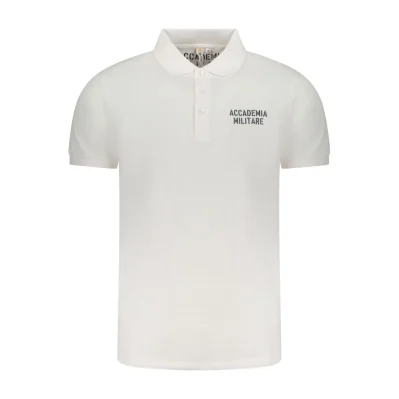 White Cotton Men's Polo Shirt