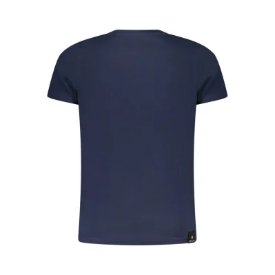 Blu Cotton Men T-Shirt