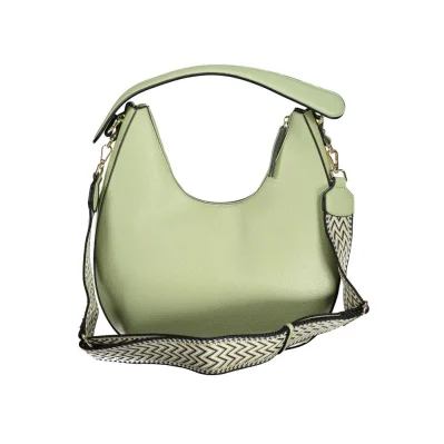 Verde Poliuretano Women Handbag