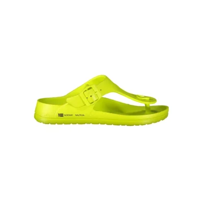 Yellow Plastic Women Sandal