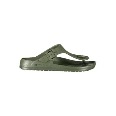 Green Plastic Mens Sandal