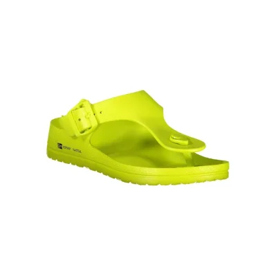 Yellow Plastic Women Sandal