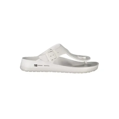 White Plastic Women Sandal