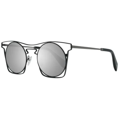 Blue Stainless Steel Sunglasses