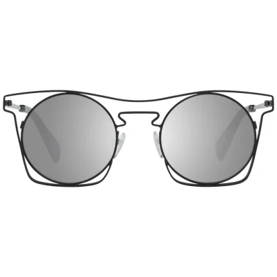 Blue Stainless Steel Sunglasses