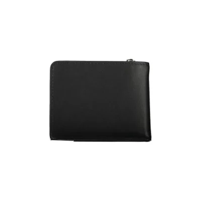 Nero Poliuretano Men Wallet