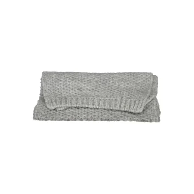 Grigio Alpaca Wool Women Scarf