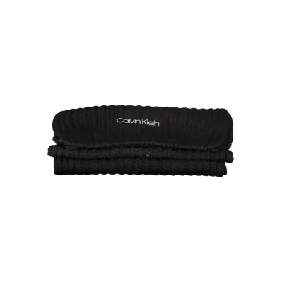 Black Cotton Women Scarf