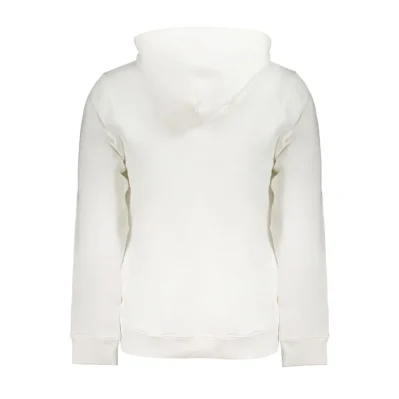 Bianco Cotton Men's Sweatshirt with Hood