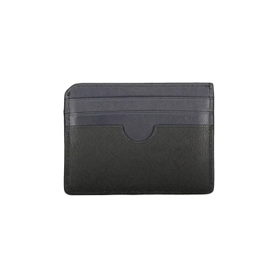 Black Leather Men Wallet