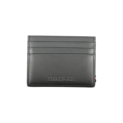 Black Leather Men Wallet
