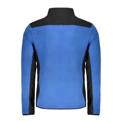 Blue Polyester Men Sweater