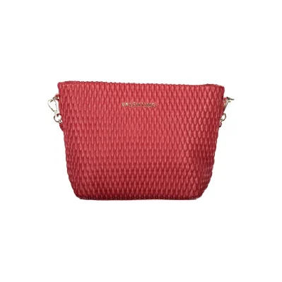 Rosso Polyurethane Women Handbag
