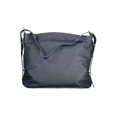 Blu Poliuretano Woman Handbag