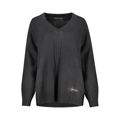 Black Acrylic Women's Sweater