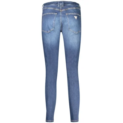 Blue Cotton Women Jeans