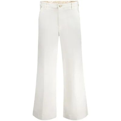 White Cotton Women Jeans