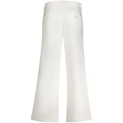 White Cotton Women Jeans